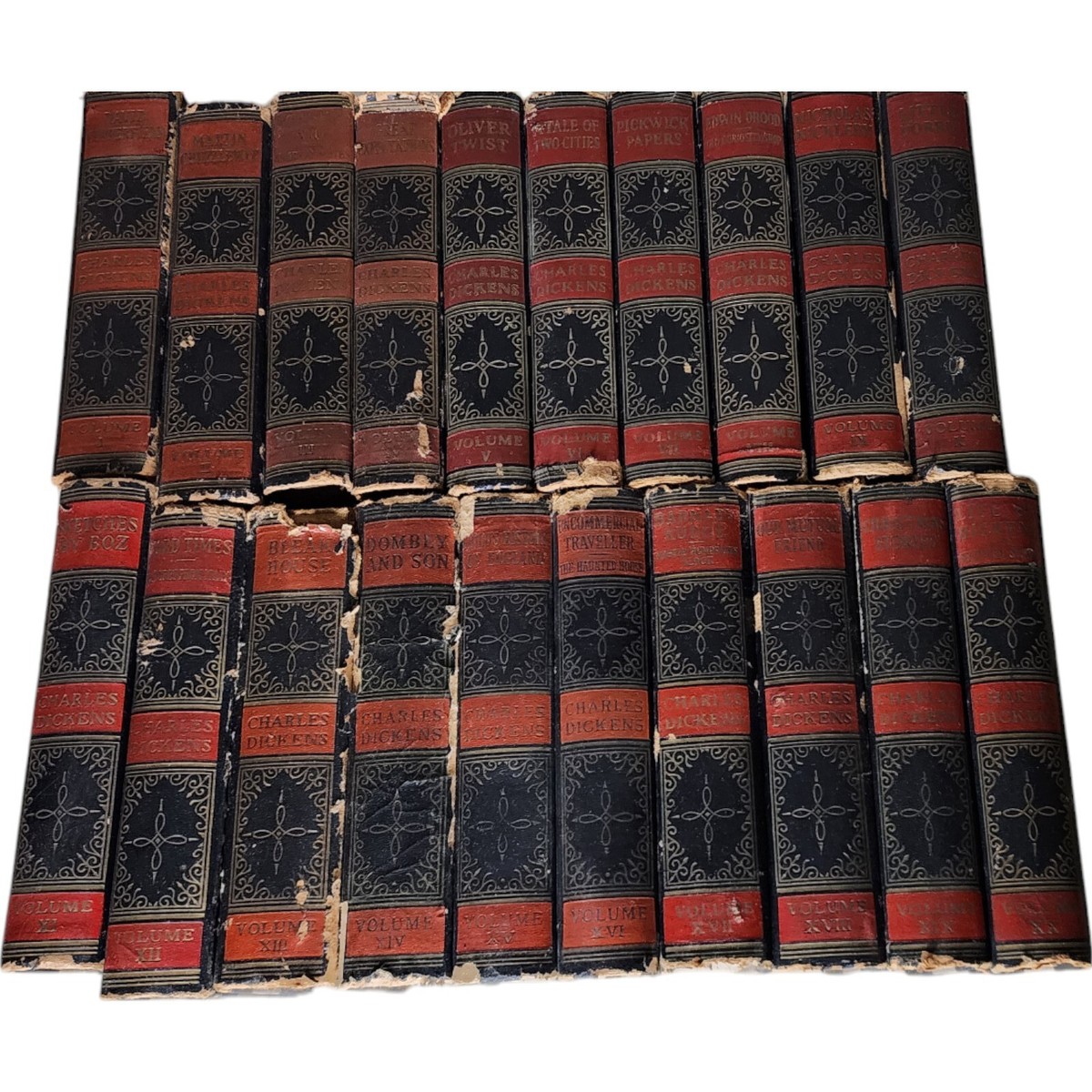 The Works of Charles Dickens Cleartype Edition Complete 20 Volume