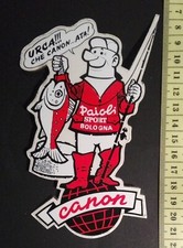 CANON Sticker Attrezzatura Pesca Sportiva Vintage adesivo