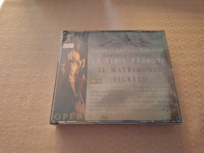 Pergolesi:1. Il matrimonio segreto+ 2. La Serva Padrona/Bruscantini, Sesto/3 CDs