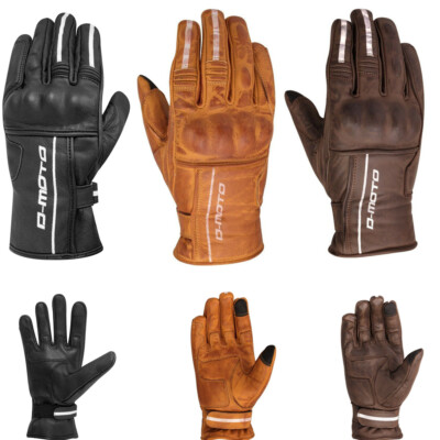 Motorrad Motorrad Lederhandschuhe Thermo Ganzsommer Knöchelschutz Handschuhe