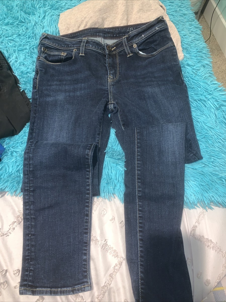 Jean Jack Wills Skinny Slim Bleu Clair Délavé - Taille W25 L32, Occasion Très Bon état