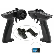 Plastic 3CH Digital Remote Control Transmitter and Receiver For RC Car Boat Accs