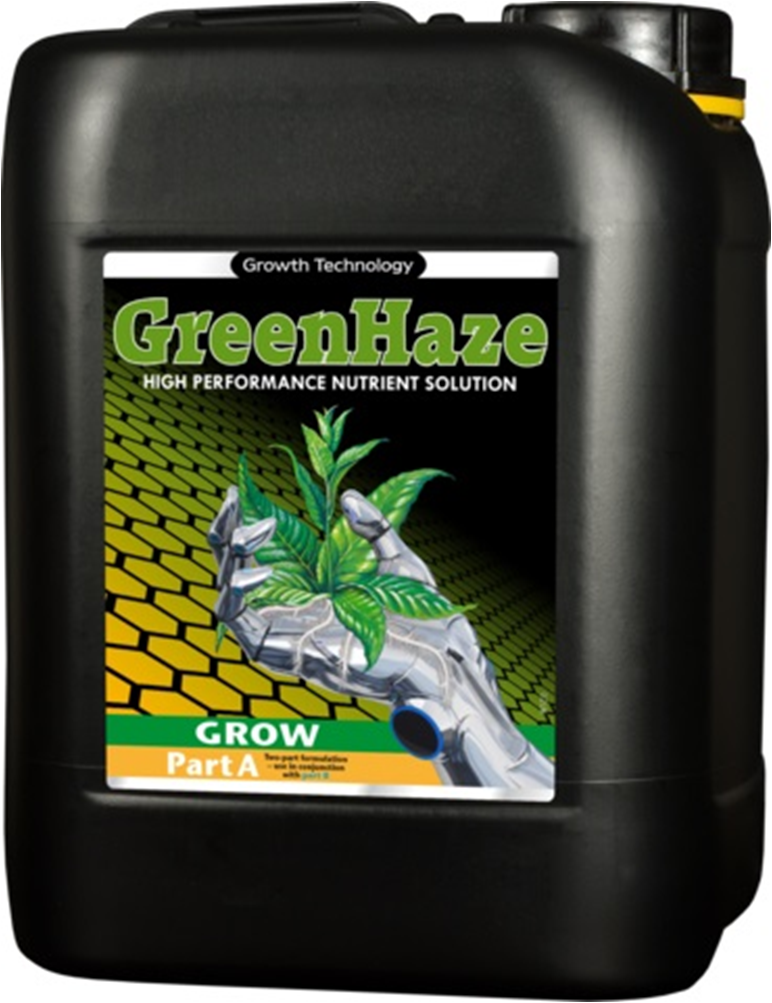 Growth Technology GreenHaze Grow A+B 5L - Green Haze 5 Litres Base Nutrient