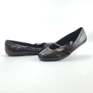 BOC Born Burgundy Ballet Flat Mary Jane Vegan Leather Shoes Womenâs Size 7 / 38 | eBay