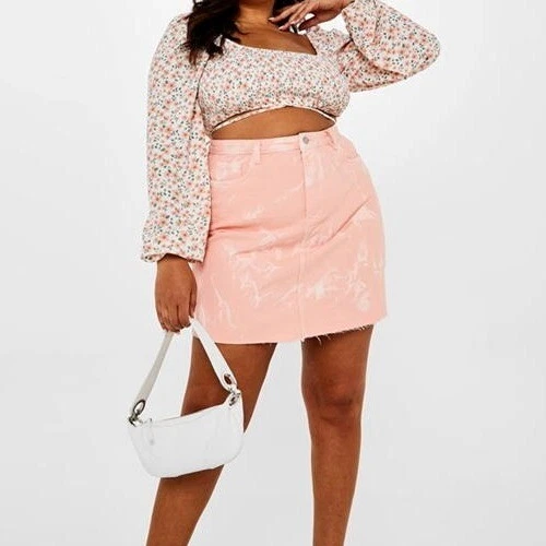 Plus size high top waisted skirt ebay