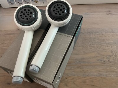 Hansgrohe Axor Uno  weiß Novastar  Handbrause , Duschkopf in weiß  90er Jahre