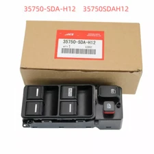 OEM Driver Side Master Power Window Switch For 2003-07 Honda Accord Sedan 4-Door
