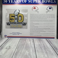 Super Bowl 50 Commemorative Patch
