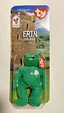 Erin The Bear-McDonald's Ty Beanie Baby Rare Errors