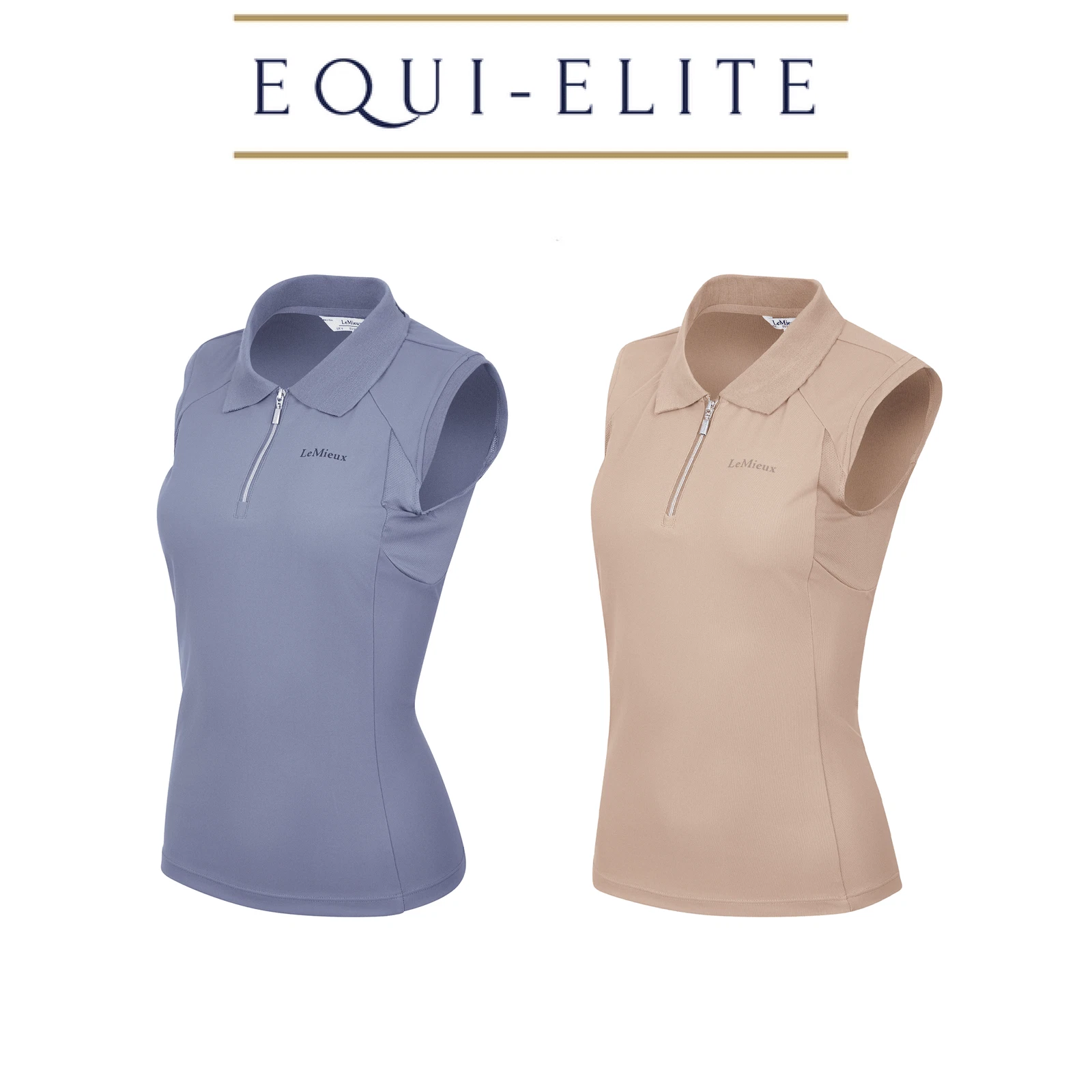 LeMieux Sleeveless Sport Polo Shirt - Ladies Sleeveless Summer Polo
Opens in a new window or tab