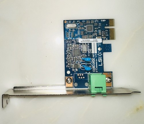 503095-001 I HP 56 Kbit/s PCIe Daten-/Faxmodemkarte Concorde Standard Halterung Halterung - Bild 2 von 3