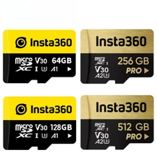 MicroSD Card For Insta 360 X4 X3 ONE X2 RS Micro SD Memory Card 64GB128GB