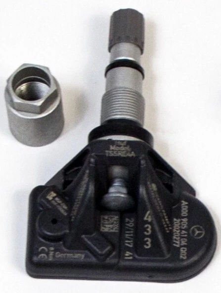 Brand New Set of Four (4) OEM Genuine Mercedes TPMS A0009054104 A0009057205 ☆ ★ - Image 2 of 4