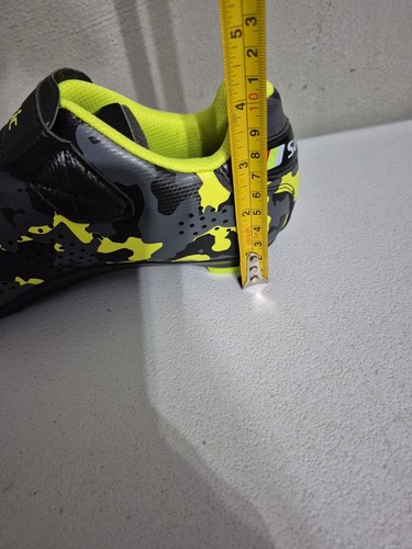 Santic Clipless Road Bike Shoes Size 43 US 9.5 Men's Camo Yellow-NWOB - Picture 11 of 19