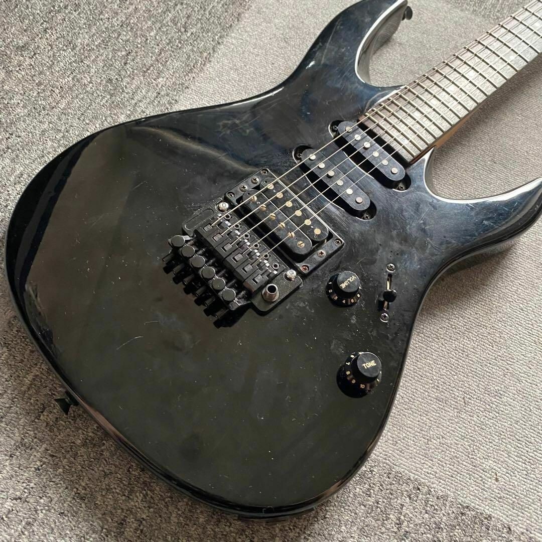 Yamaha RGZ Series Electric Guitar Black Floyd Rose Used From