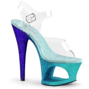 blue ombre shoes