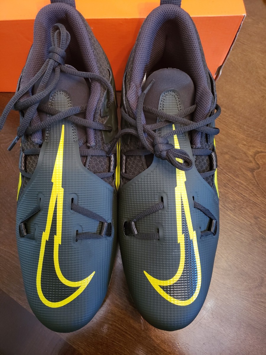 Nike Men Size 13 Oregon Ducks PE Alpha Menace Pro 3 Team  display picture 1
