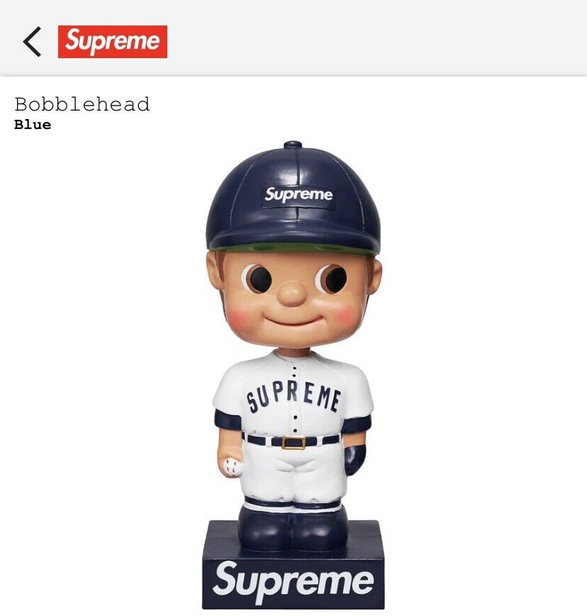 Supreme Bobblehead Red シュプリーム バブルヘッド 赤