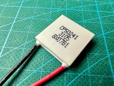 Same Sky Peltier TEC Module, 20 x 20mm, 4.0mm, 3.8V, 5.0A, ΔTmax=75C, Qmax=11W