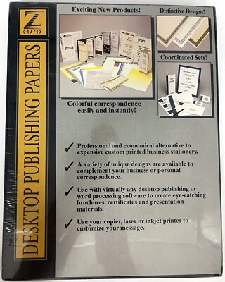 Z Grafix Brochure Paper 100 Sheets Marble Design 8.5