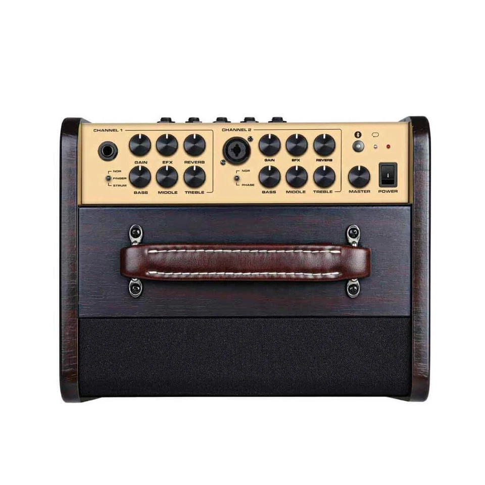 NUX AC-80 Stageman II Charge 80 Watt wiederaufladbare batteriebetriebene Akustikgitarre - Bild 4 von 4