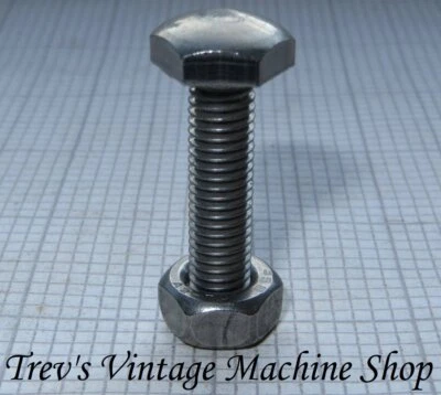 1/4 BSF dome head stainless steel set screws, 1/2in to 2in long, optional nuts