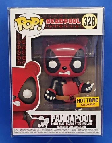 Funko Pop Marvel Pandapool Deadpool Hot Topic Exclusive Bobblehead #328
