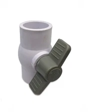 1.5" PVC BALL VALVE SUPER-PRO 25800-150-000 NEW IN BAG