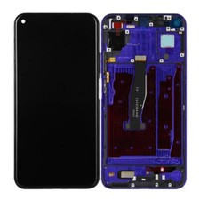 AAA 6.26  LCD Display Touch Screen Digitizer W/Frame For Huawei Nova 5T Purple