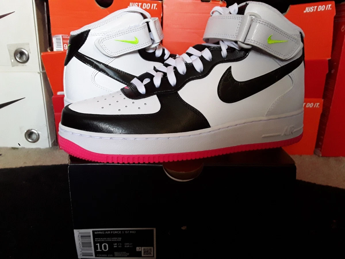 Air force 1 white black volt sales