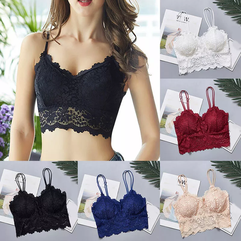 Women Bralette Top Underwear Brassiere Lingerie Push Up Strapless