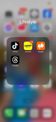 iPhone 13 Pro Max With TikTok And Lemon8 