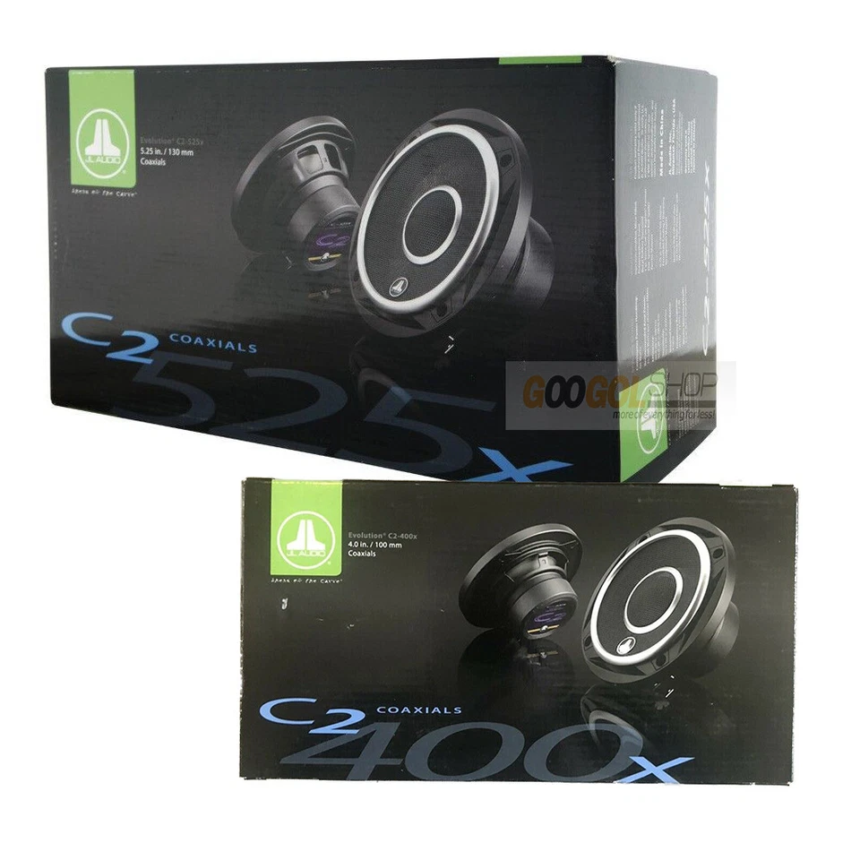 НОВЫЙ JL AUDIO C2-400 X 4 «+ C2-525 X КОАКСИАЛЬНЫЙ ДИНАМИК ПАКЕТ - Изображение 2 из 2