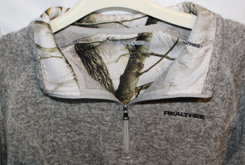 Realtree Women's Pullover Grey Jacket XL by Greensource. - Picture 3 of 9