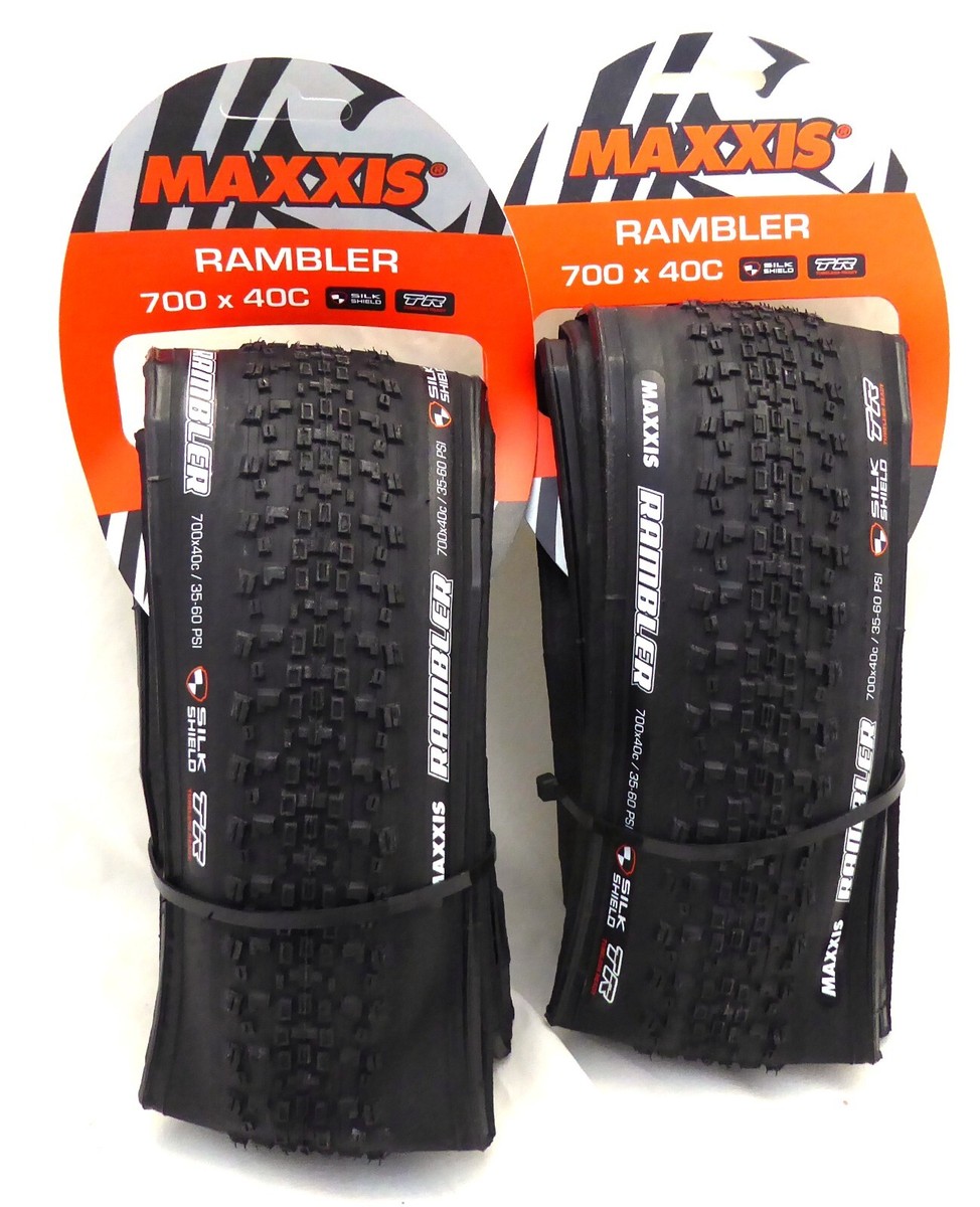 Maxxis Rambler Tire - 700 x 40 Tubeless Folding Black Dual