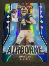 2023 Rookies & Stars Dak Prescott Airborne Blue LOW#  35/50 Dallas Cowboys #AI-9