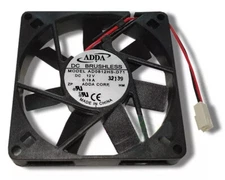 Adda 80mm x 15mm Slim Power Supply Fan w/ 2 Pin Connector AD0812HS-D71 3" Wires