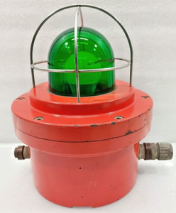 MEDC FB12 Xenon Beacon Green Light Strobe Light NG16 6JF USED FAST SHIPPING