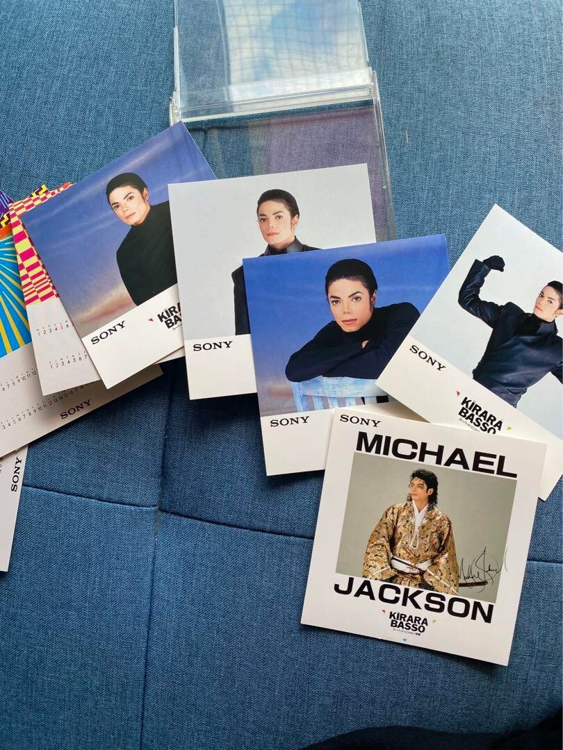 Sony Kirara Basso Michael Jackson Collection Desk Calendar From