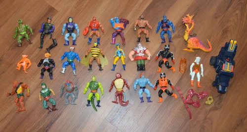 MOTU, He-Man figures lot vintage masters of the universe KO set Thundercats