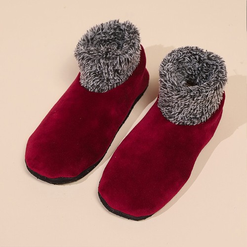 Warme Damensocken dicke Thermo Wolle Kaschmir Schnee Winter Boden Schlafsocken - Bild 10 von 20