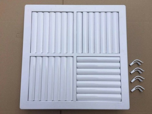 Square Ceiling cooling Vent Aircon Heating Cooling vents 410x410mm Face Size ss - Picture 7 of 8
