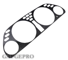 90-93 ACURA INTEGRA AT AUTO Carbon Fiber Bezel Gauge Face Trim Plate RS, LS, GS