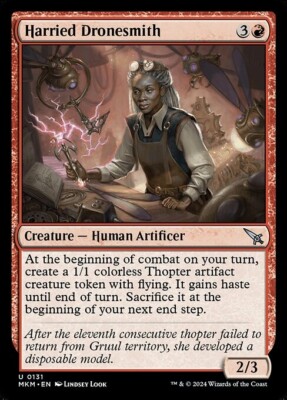 *MtG: 4x Harried Dronesmith - Murders at Karlov Manor UC - magicman-europe*