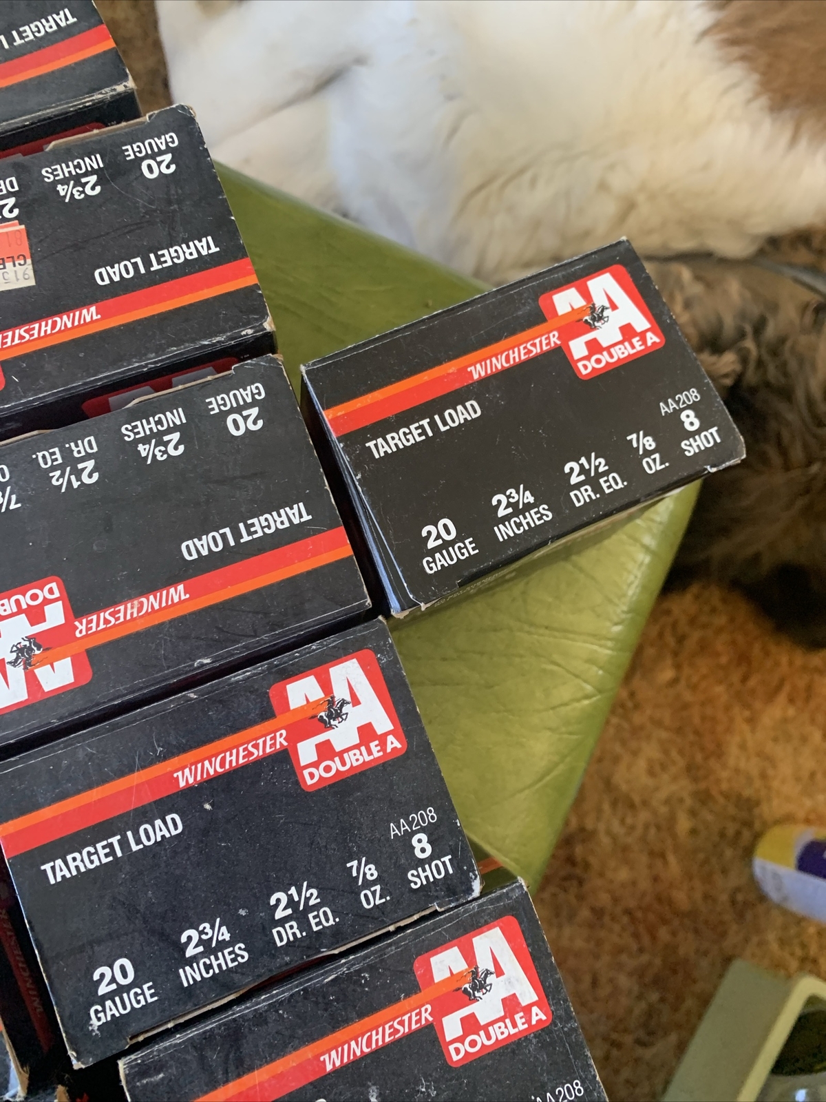 12 Winchester AA Target & Trap Shot Gun Shell Box Ammo Ammunition ...