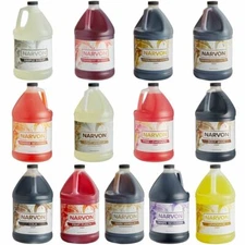 Narvon 1 Gallon Beverage / Soda 5:1 Concentrate (select flavor below)
