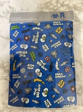 Disney Store Marvel Icons Pj PAL Set Blue Hulk- Iron Man- Capt America. New