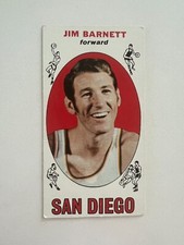 1969 Topps #51  Jim Barnett  RC Basketball