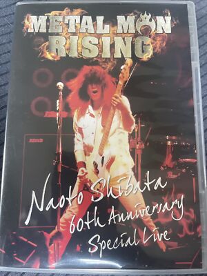 Anthem METAL MAN RISING DVD NAOTO SHIBATA 60th Anniversary LIVE