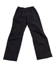 REI Youth Medium 8-10 Black Rain Pants Nylon